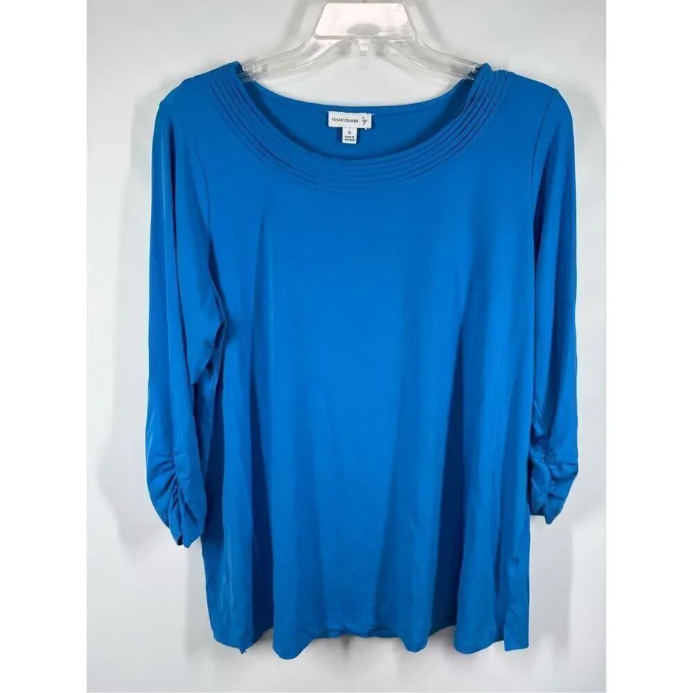 Susan Graver Poly Spandex tunic Size X Large